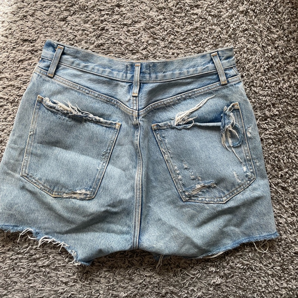 Agolde Parker Cutoff Shorts - Picture 3 of 3